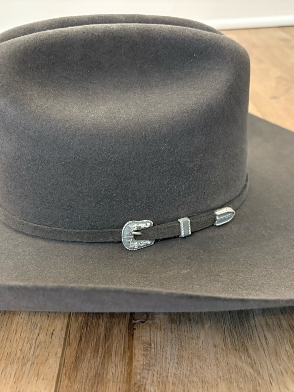 Stetson Skyline 6X Charcoal Gray Cowboy Hat - Picture 4 of 6
